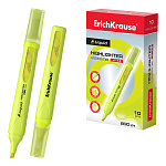 МАРКЕР ТЕКСТ. ERICHKRAUSE LIQUID VISIOLINE V-14 NEON, ЖИДКИЕ ЧЕРНИЛА, ЖЕЛТЫЙ /10/120/1440/