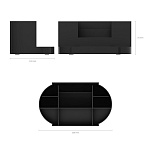 ПОДСТАВКА Д/РУЧЕК И КАРАНДАШЕЙ ERICHKRAUSE VICTORIA, ЧЕРНЫЙ /3/4/24/ РФ