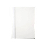 СКОРОСШИВАТЕЛЬ ПЛАСТ. А4, БЮРОКРАТ, БЕЛЫЙ * /20/200//816309/РФ