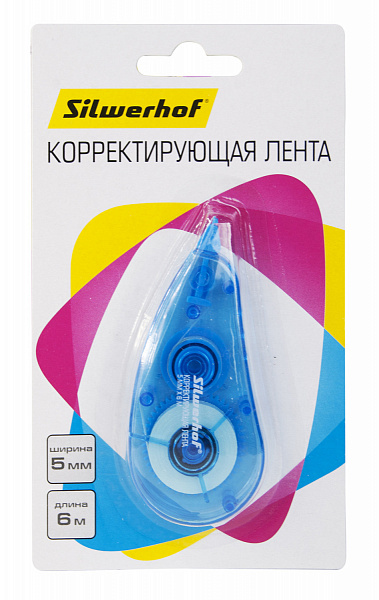 КОР. ЛЕНТА 5 ММ*06 М SILWERHOF, БЛИСТЕР /12/360/1206616