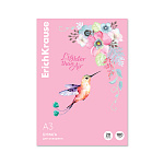 БУМАГА Д/АКВАРЕЛИ А3, 20 Л, ERICHKRAUSE КОЛИБРИ, БЕЛЫЙ, В ПАПКЕ /20/ РФ