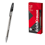 РУЧКА ГЕЛ. ERICHKRAUSE R-301 CLASSIC GEL STICK, 0,5 ММ, ЧЕРНЫЙ /12/144/1728/