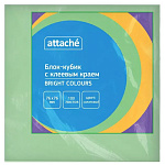 БЛОК Д/ЗАПИСИ 76*76 ММ, 100Л, ATTACHE SIMPLE, ПАСТЕЛЬ САЛАТОВЫЙ /