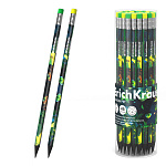 КАРАНДАШ Ч/Г ERICHKRAUSE GARDEN PET, HB, ПЛАСТ, ТРЕХГРАН. С ЛАСТИКОМ, АССОРТИ, ТУБУС /42/336/2688/