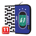 Пенал-книжка с наполнением ErichKrause 110x205x25мм Mega Goal