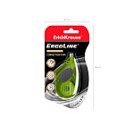 КОР. ЛЕНТА 5 ММ*08 М ERICHKRAUSE ERGOLINE®, РЕЗИН. ВСТАВКА, ЯРКО-САЛАТОВЫЙ, БЛИСТЕР /24/288/