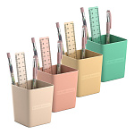 Набор настольный пластиковый ErichKrause® Base, Powder, ассорти из 3 цветов