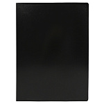 ПАПКА С ПРУЖИН. ЗАЖИМОМ, SILWERHOF ЭКО, ПЛАСТ. 0,5 ММ, ЧЕРНЫЙ /30/2063025