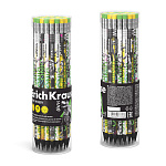 КАРАНДАШ Ч/Г ERICHKRAUSE DINO HOBBY, HB, ПЛАСТ, ТРЕХГРАН. С ЛАСТИКОМ, АССОРТИ, ТУБУС /42/336/2688/
