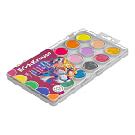 КРАСКИ АКВ. 18 ЦВ. ERICHKRAUSE SAFARI NEON+PASTEL+PEARL, УФ ЗАЩИТА, П/К, Е/П /7/21/ РФ