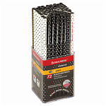 КАРАНДАШ Ч/Г BRAUBERG PREMIUM TURKEY. DOTS, HB, АССОРТИ, ДИСПЛЕЙ /72