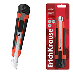 НОЖ КАНЦЕЛЯРСКИЙ 18.0 ММ. ERICHKRAUSE ARROW, КРАСНЫЙ, БЛИСТЕР /12/96/