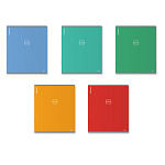 ТЕТРАДЬ 80 Л, А5, КЛ. ERICHKRAUSE THINK, MIX-PACK /5/60/РФ