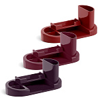 Подставка настольная пластиковая ErichKrause® Harmony, Marsala, ассорти из 3 цветов