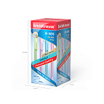 РУЧКА ШАР. ERICHKRAUSE R-301 GRIP SPRING, СИНИЙ /50/400/