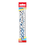 линейка 15 см, erich krause® frozen beauty, пласт. разноцветный, флоупак /20/240/