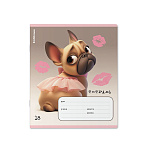 ТЕТРАДЬ 18 Л, ЛИН. ERICHKRAUSE FRENCHIE, ВЫБ. УФ-ЛАК, MIX-PACK /10/200/