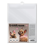 БУМАГА ДЛЯ РИС. А4, 30 Л, ERICHKRAUSE ФРЕНЧ, БЕЛЫЙ, В ПЛАСТ. ПАПКЕ /25/