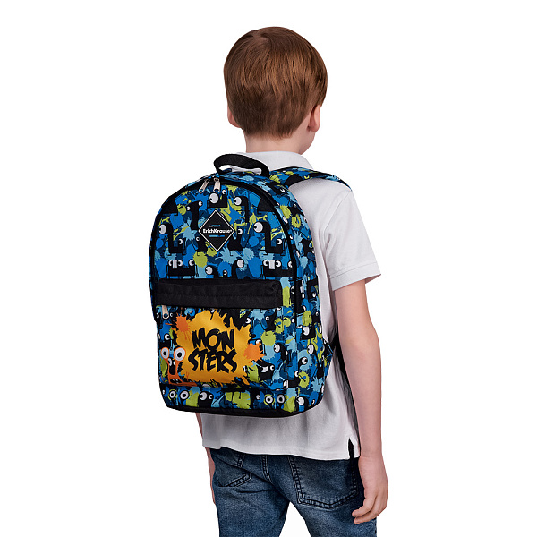 Рюкзак ErichKrause EasyLine® 12Л Монстрики