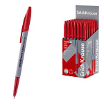 РУЧКА ШАР. ERICHKRAUSE SLENDER STICK GREY 0.7, SUPER GLIDE TECHNOLOGY, КРАСНЫЙ /50/200/2400/