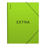 ПАПКА НА РЕЗИНКАХ ПЛАСТ, A4, ERICH KRAUSE REEF PHRASES, 0,6 ММ, ЛАЙМ /4/96/ 