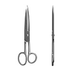 НОЖНИЦЫ 16 СМ. ERICHКRAUSE FERRO, БЛИСТЕР /12/240/