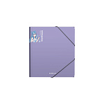 ПАПКА ДЛЯ ТЕТРАДЕЙ, А5+, ERICHKRAUSE MATT MANGA, 0,6 ММ, АССОРТИ, НА РЕЗИНКАХ /4/72/ РФ