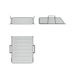 ЛОТОК ГОРИЗ. ERICHKRAUSE STELL, СЕТЧАТЫЙ-МЕТАЛЛ, СЕРЫЙ /4/24/