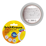 Двусторонняя клейкая лента ErichKrause, прозрачная, 24ммх9м (в пленке по 1 шт.)