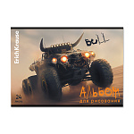 АЛЬБОМ Д/РИС. 24 Л. A4, ERICHKRAUSE ROAD BEAST, НА СКОБЕ, MIX-PACK /5/40/