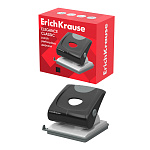 ДЫРОКОЛ ДО 30 Л. ERICHKRAUSE ELEGANCE, ЧЕРНЫЙ /6/36/