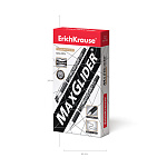 РУЧКА ШАР. ERICH KRAUSE® MAXGLIDER®, ULTRA GLIDE TECHNOLOGY, ЧЕРНЫЙ /12/144/1728/