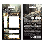закладки 70*52 мм/20*70 мм/70*20 мм erichkrause big city cats, 80л, с/кл, бумага, ассорти /24/432/