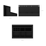 НАСТОЛЬНЫЙ НАБОР ERICHKRAUSE LEADER, ЧЕРНЫЙ /1/36/ РФ