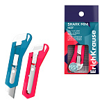 НОЖ КАНЦЕЛЯРСКИЙ ERICHKRAUSE SHARK MINI REEF, АВТОФИКСАТОР, АССОРТИ /50/1000/