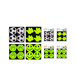 НАКЛЕЙКИ СВЕТООТРАЖАЮЩИЕ MAZARI. МИКС, 04 ШТ, ОПП, Е/П /40/480/