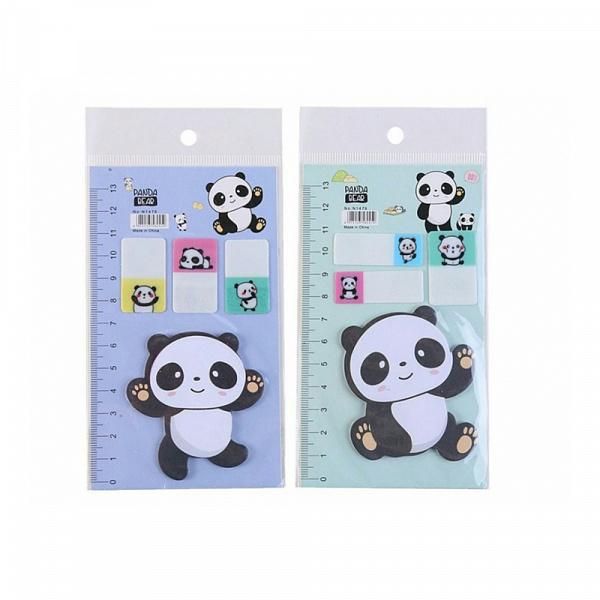 ЗАКЛАДКИ 85*143 ММ MAZARI PANDA BEAR, 3+07Л ПЭ+1*15Л БУМ. С/КЛ /44/1320/