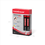 МАРКЕР ПЕРМ. ERICHKRAUSE Р-300, СКОШЕННЫЙ, КРАСНЫЙ /12/144/720/