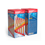 РУЧКА ШАР. ERICHKRAUSE R-301 ORANGE 0,7 STICK, КРАСНЫЙ /50/400/3200/