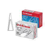 СКРЕПКИ 25 ММ/100 ШТ. ERICHKRAUSE, ТРЕУГОЛ. НИКЕЛ. /24/144/