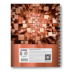 ТЕТРАДЬ 80 Л, А5, КЛ. СВЕТОЧ. МОЗАИКА, ТВ. ОБЛ. ГЛЯНЦ. ЛАМ, НА ГРЕБНЕ /4/32/