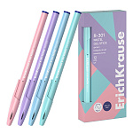 Ручка гелевая ErichKrause R-301 Gel Stick Pastel 0.5, цвет чернил синий (в коробке по 12 шт.)