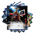 ТЕТРАДЬ 12 Л, КЛ. ERICHKRAUSE СПОРТ ЖИВОТНЫЕ, МИКС /10/280/