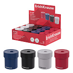 ТОЧИЛКА ПЛАСТ. ERICHKRAUSE FLASK, CLASSIC, С КОНТЕЙНЕРОМ, АССОРТИ, ДИСПЛЕЙ /12/240/ РФ