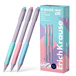 РУЧКА ШАР. ERICHKRAUSE ERGOLINE® KIDS STICK&GRIP PASTEL 0.5, SUPER GT, СИНИЙ /10/120/1440/