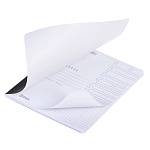 ТЕТРАДЬ 48 Л, А5, КЛ, ХАТБЕР. SOLOMATTE. ЧЕРНЫЙ БАРХАТ, ЛАМ. SOFT-TOUCH, НА СКОБЕ /5/60/