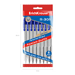 Набор из 8 ручек шариковых автоматических ErichKrause R-301 Matic Classic 1.0, цвет чернил синий (в пакете)