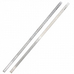 ЛИНЕЙКА 100 СМ, BRAUBERG, МЕТАЛЛ. Е/П /12/