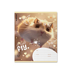 ТЕТРАДЬ 12 Л, ЛИН. ERICHKRAUSE FLUFFY, MIX-PACK /10/280/
