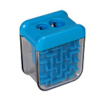 ТОЧИЛКА BV. ЛЁГКАЯ ТОЧИЛКА. ЛАБИРИНТ, 2 ОТВЕРСТИЯ, 4 ВИДА /